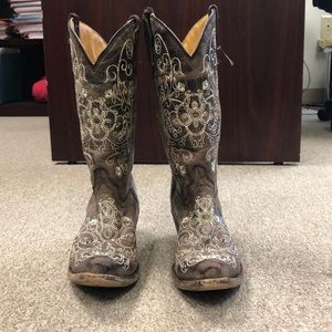 Girl Corral boots size 3 1/2